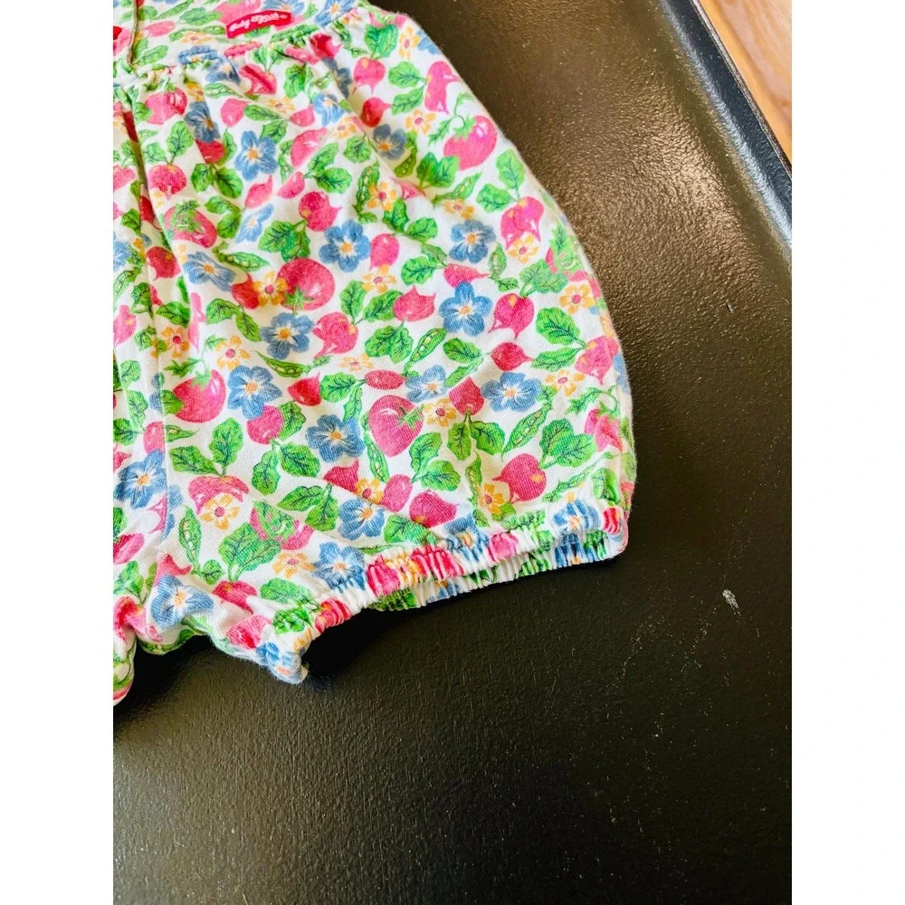 Vintage Oshkosh B'Gosh Fruit Print Bubble Romper, 12‎ Months